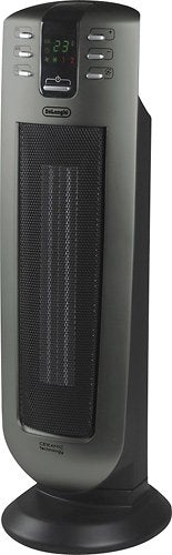 Delonghi TCH7090ER 24" Tower Ceramic Heater - Black