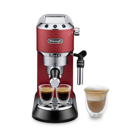 Delonghi EC685R Dedica Deluxe Espresso Machine, Red