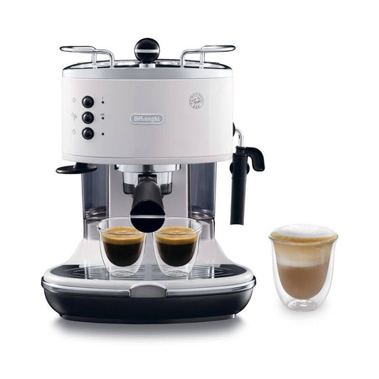 Delonghi ECO310W Icona Espresso Machine, White