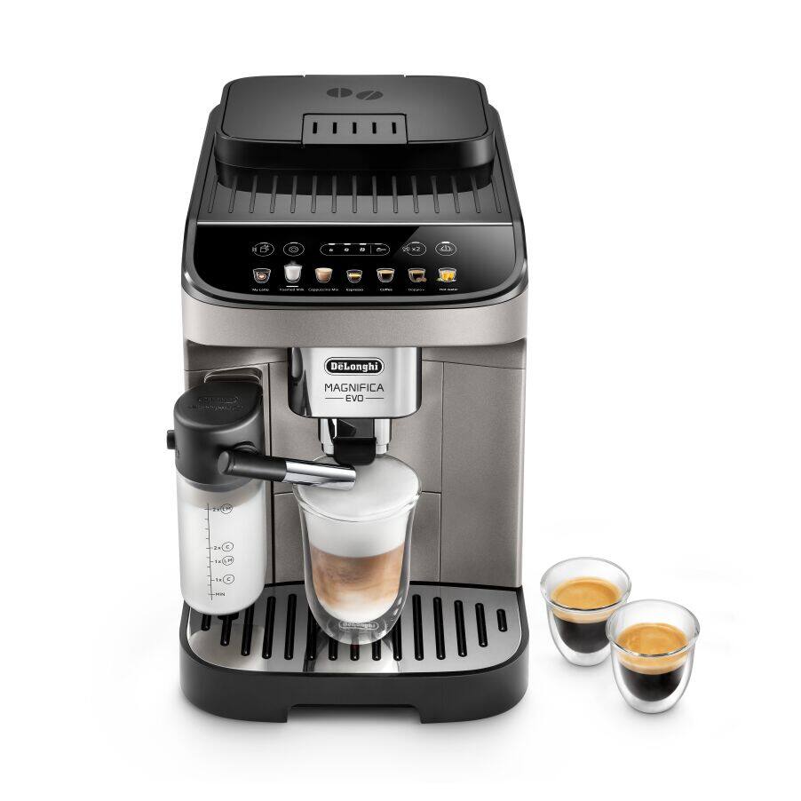 Delonghi ECAM29083TB Magnifica Evo Fully Automatic Bean to Cup machine - Titanium & Black ECAM290.83.TB EX:2