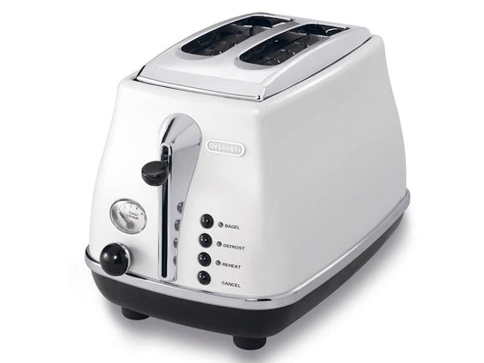 Delonghi CTO2003W 2-Slice Toaster, White