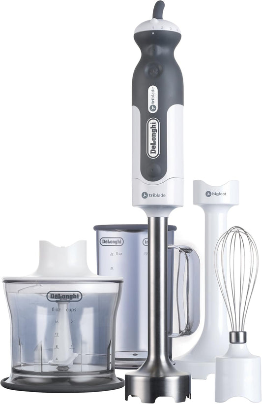 Delonghi DHB723 380-Watt Tri-Blade Variable Speed Hand Blender