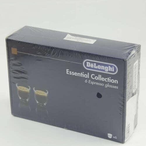 Delonghi 5513296651 Fully Automatic Espresso Machine Espresso Cups: Essential Collection