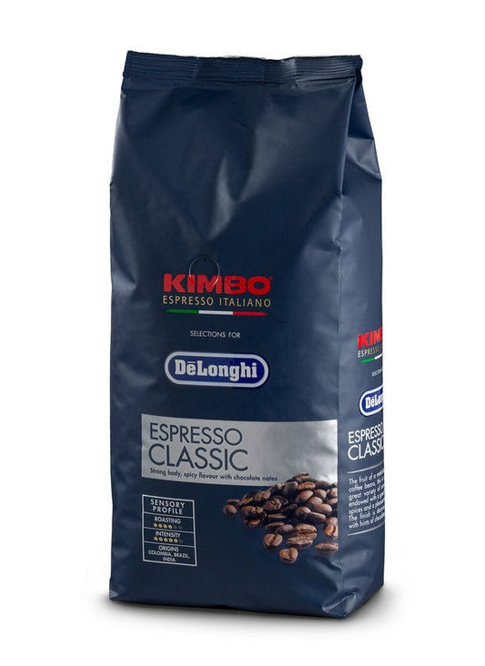 Delonghi 5513282371 Fully Automatic Espresso Machine Coffee Beans Kimbo Classic 1 Kg