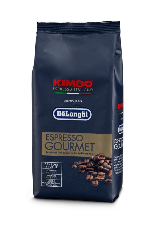 Delonghi 5513282341 Fully Automatic Espresso Machine Coffee Beans Kimbo Gourmet 250 G