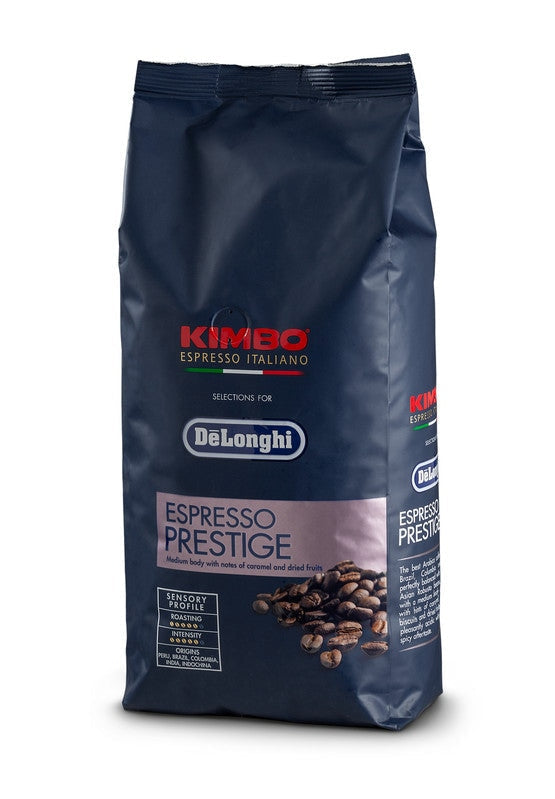 Delonghi 5513282411 Fully Automatic Espresso Machine Coffee Beans Kimbo Prestige 1 Kg