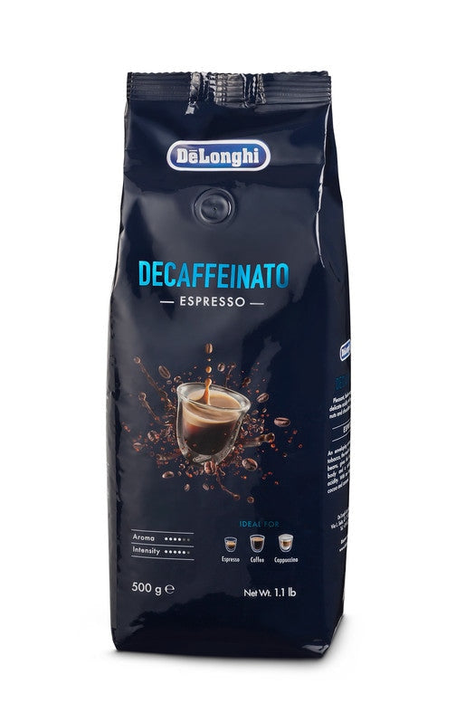 Delonghi AS00000179 Fully Automatic Espresso Machine Decaffeinato Coffee Beans 500 G Packet