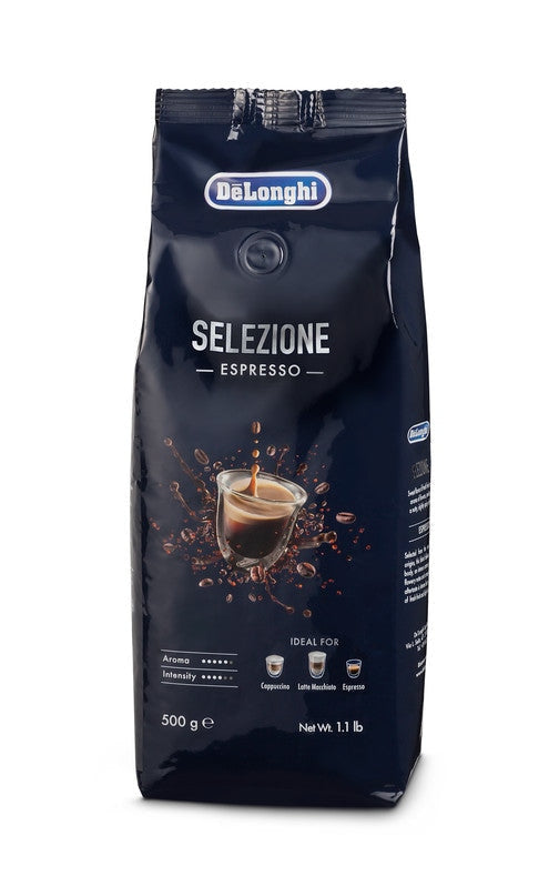 Delonghi AS00000177 Fully Automatic Espresso Machine Selezione Coffee Beans 500 G Packet